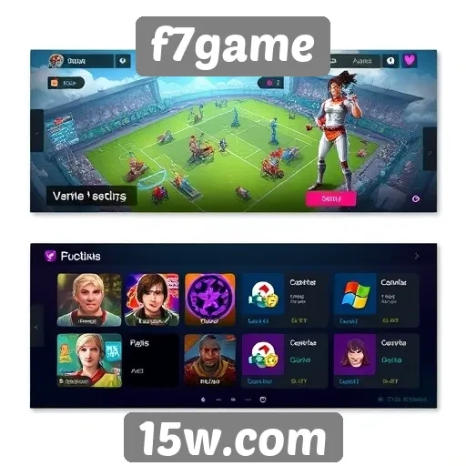 Análise da interface do usuário do f7game